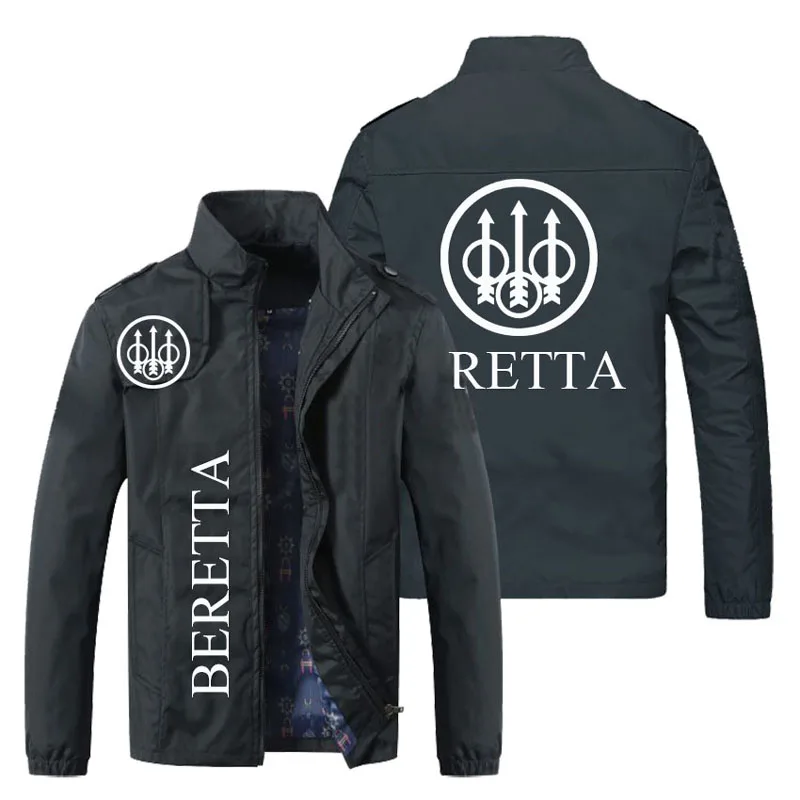 

2021 Spring Autumn Casual logo printing Fashion Slim Bomber Jacket Men Overcoat New Arrival Baseball Jackets Men's Jacket M-6XL