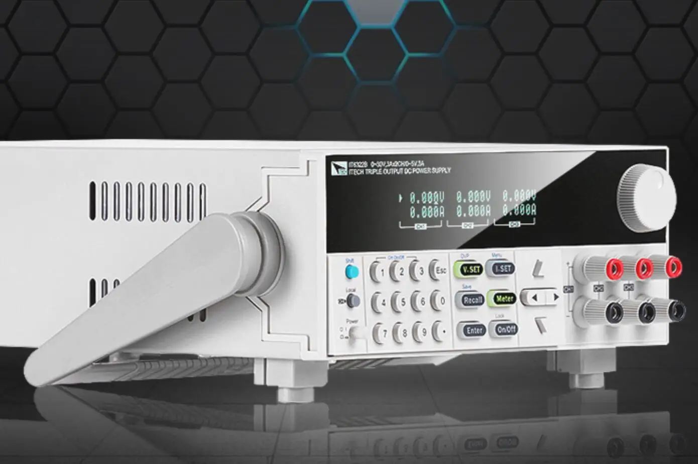 ITECH IT6333B постоянного источника питания 5В 3A 15 Вт 1CH 30V 6A 180W 2CH RS232 /USB/GPIB | Инструменты