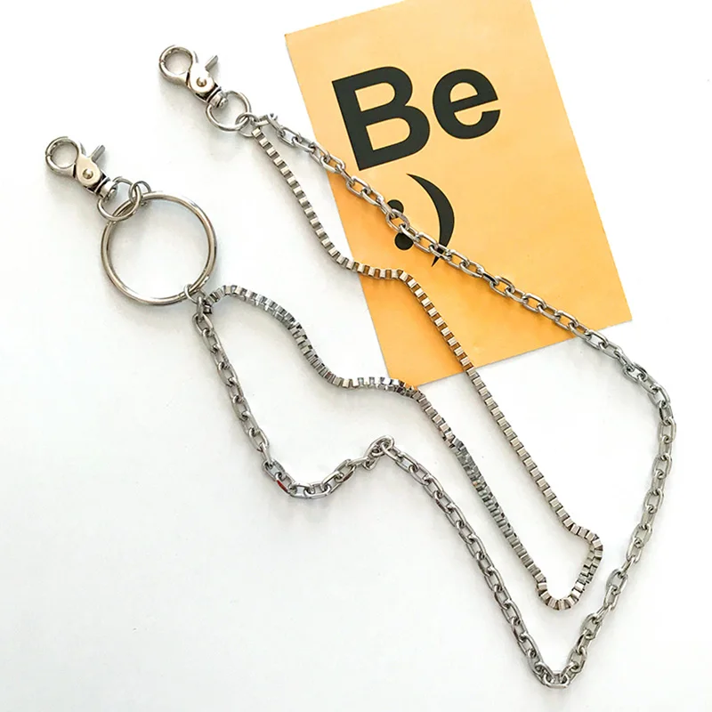 

Fashion Fine Alloy women Belts Chain luxury Collocation Chain Men Woman Waist Pants Belt Chain Hip Hop Multilayer Chain