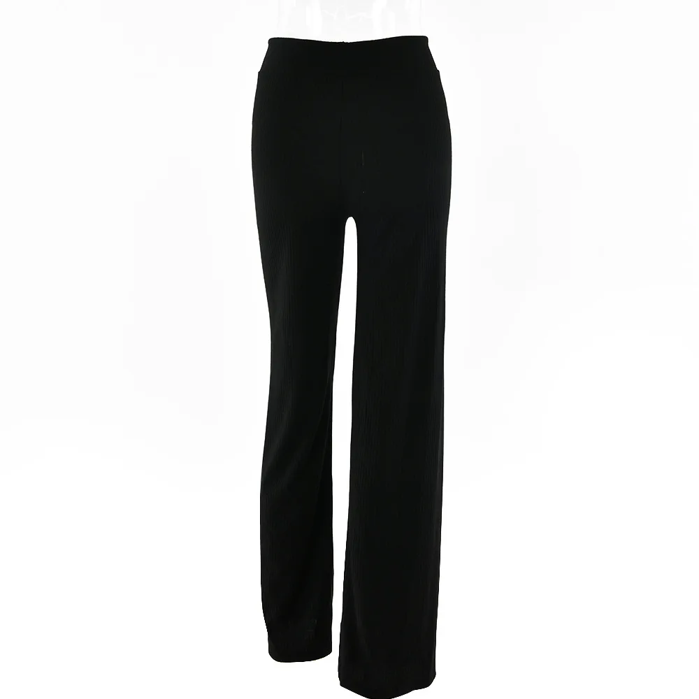 

New Arrival 2021 Night Club Sexy High Waist Green Black Purple Solid Women Pants Summer Fashion High Street Sports Pants