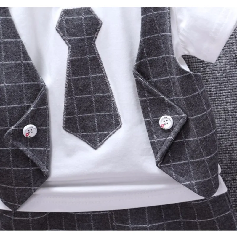 Детские спортивные костюмы для маленьких мальчиков и девочек короткая футболка