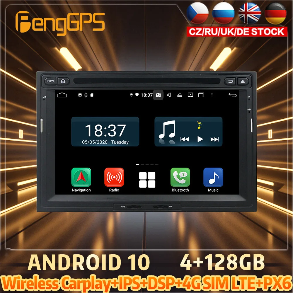 

128G Android10 PX6 DSP For PEUGEOT 3008 2010 2016 Car DVD GPS Navigation Auto Radio Stereo Video Multifunction CarPlay HeadUnit