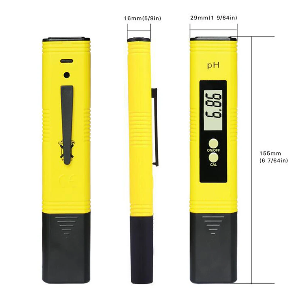 

1PC Digital PH Meter Water Quality Test Meter PH Measurement Auto Calibration kit for Aquarium Swimming Pool Drinking Water