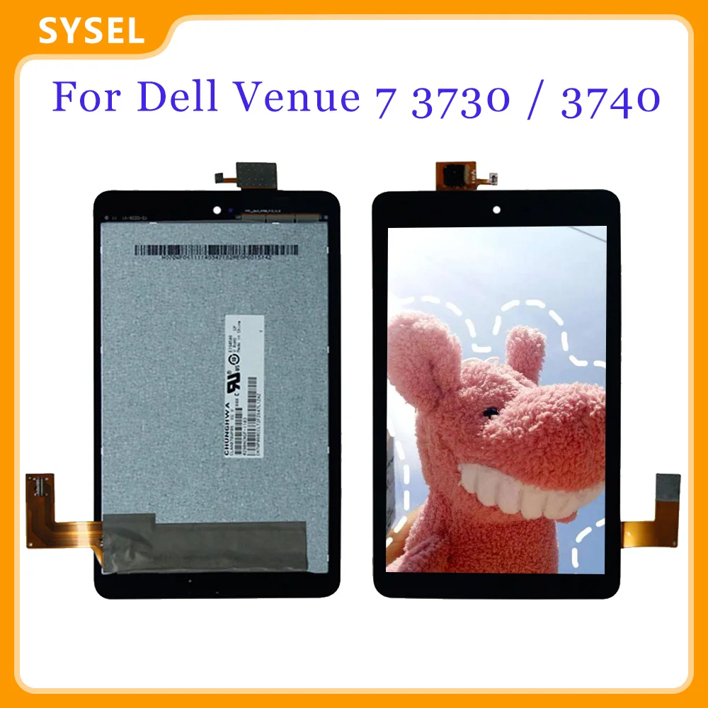 Для Dell Venue 7 T01C 3740 3730 ЖК дисплей дигитайзер экран сенсорная панель сборка Замена