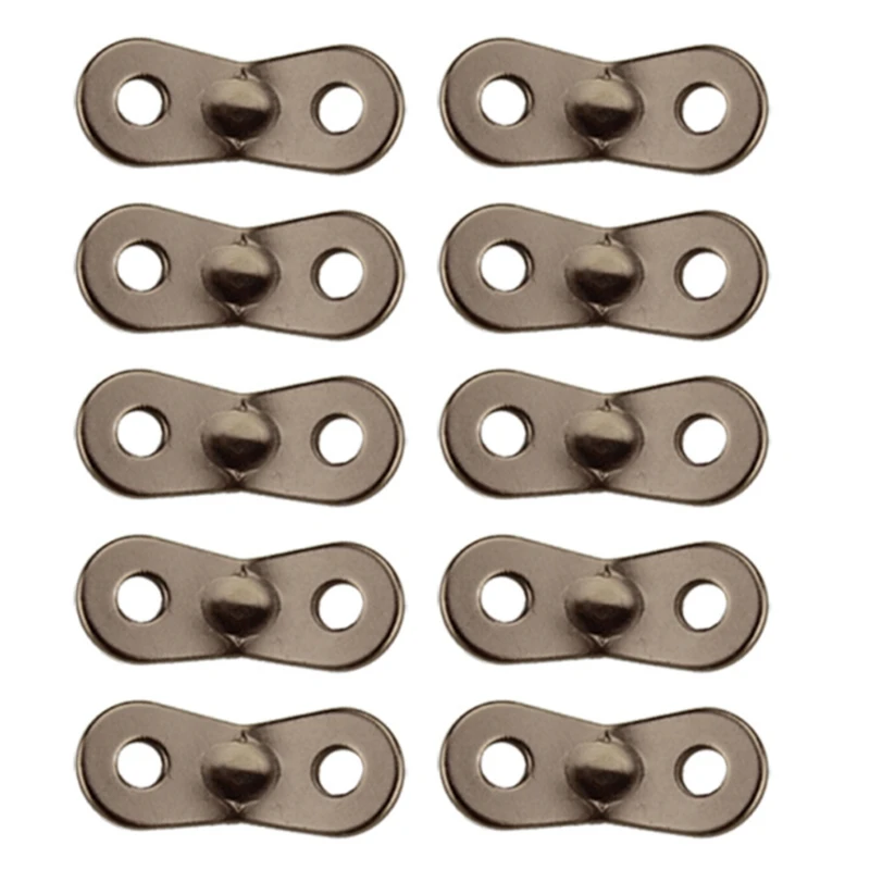 10 шт. замки для палатки из алюминиевого сплава с двумя отверстиями - купить по