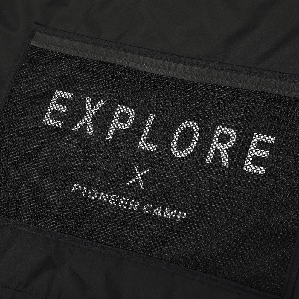 Pioneer Camp 2020 Winter Men's Parkas Outdoor Windproof Warm Casual Fashion Black Zipper Jackets Male XMF023126