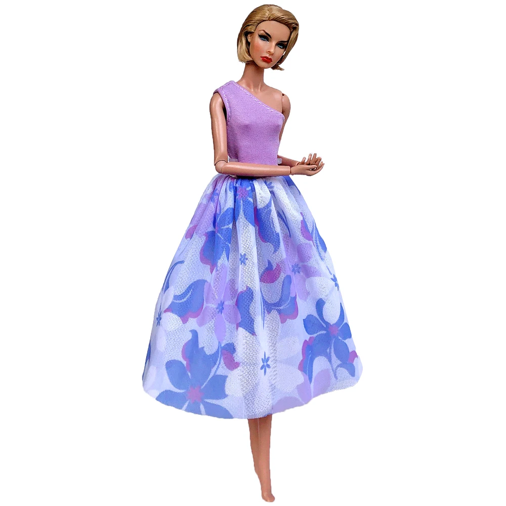 NK Newest Doll Dress Handmade Party Model Clothes Fashion Skirt For Barbie Accessories Child Toys Girl' Gift 274E 8X | Игрушки и