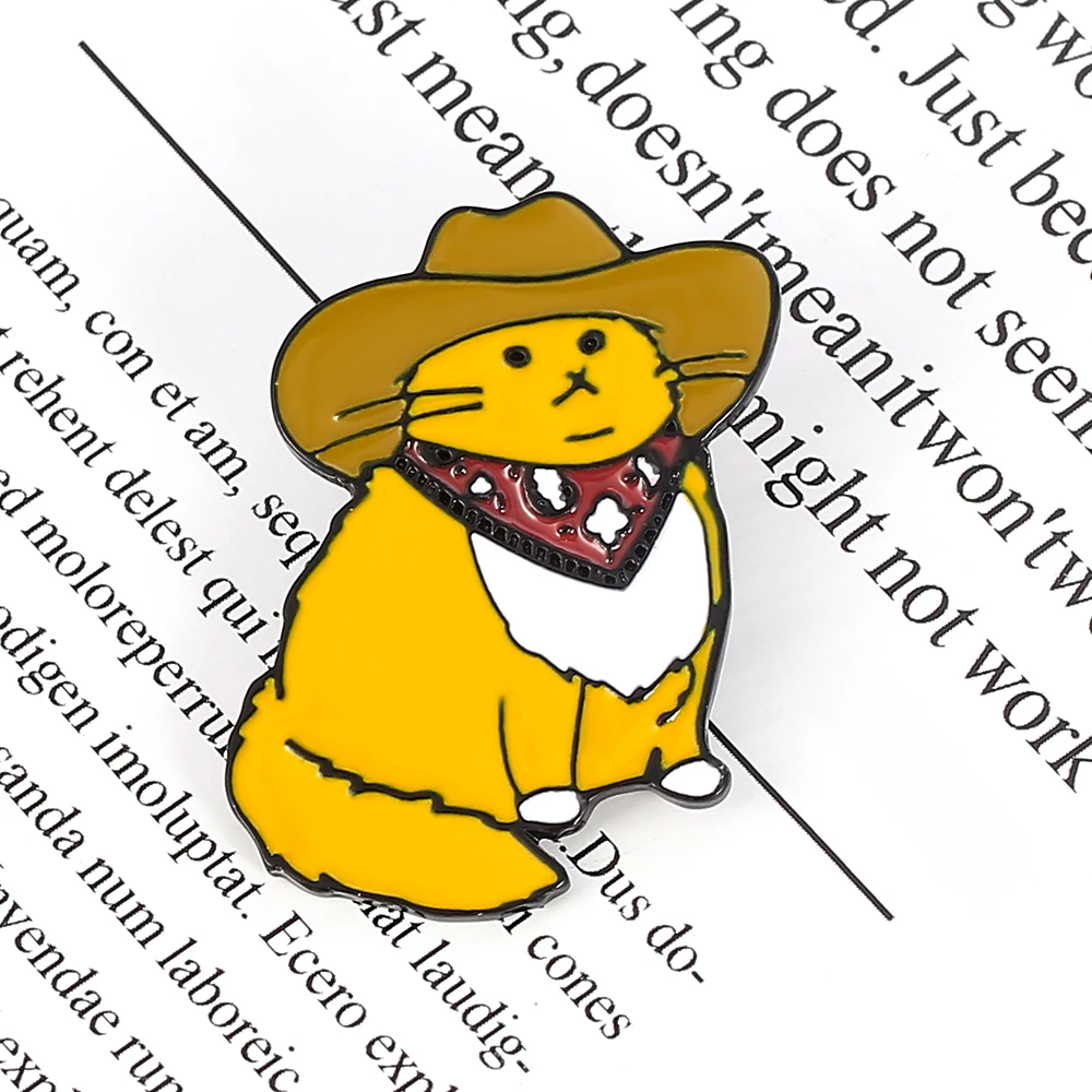 Желтая эмалированная ковбойская шляпа в западном стиле для мужчин и