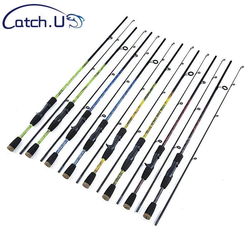 

Fishing Rod 1.7M/1.8M High Carbon Pole with EVA Handle 2 Section Spinning Casting Rod M Power 1/8-3/4oz 6-14lb Fishing Equipment
