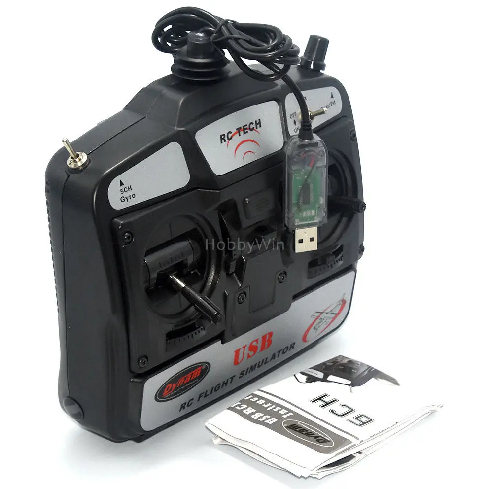 Dynam 6 канальный переходной usb кабель RC авиамодельного симулятора (6CH модель