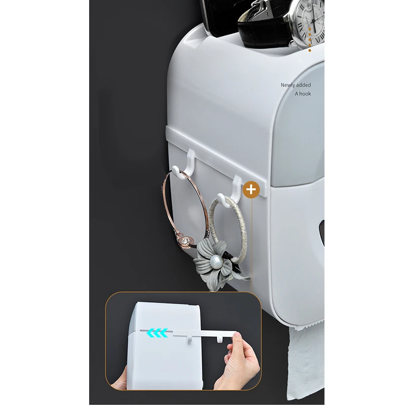 Коробка для салфеток ванной комнаты держатель туалетной бумаги