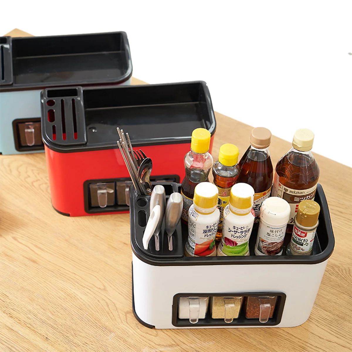 Многофункциональная кухонная стойка для хранения полка сезных приправ коробка