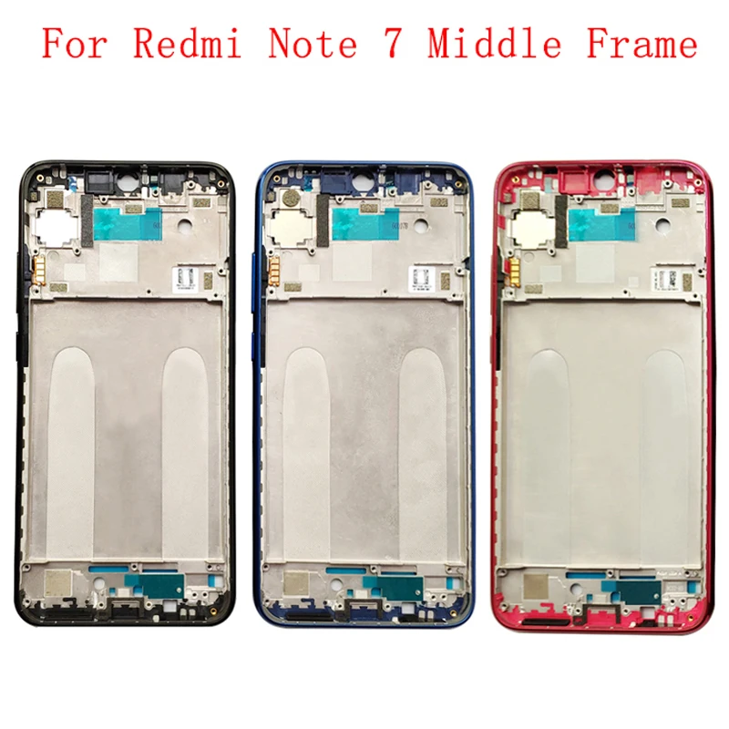 

Housing Middle Frame LCD Bezel Plate Panel Chassis For Xiaomi Redmi Note 7 8 8Pro Phone Metal Middle Frame