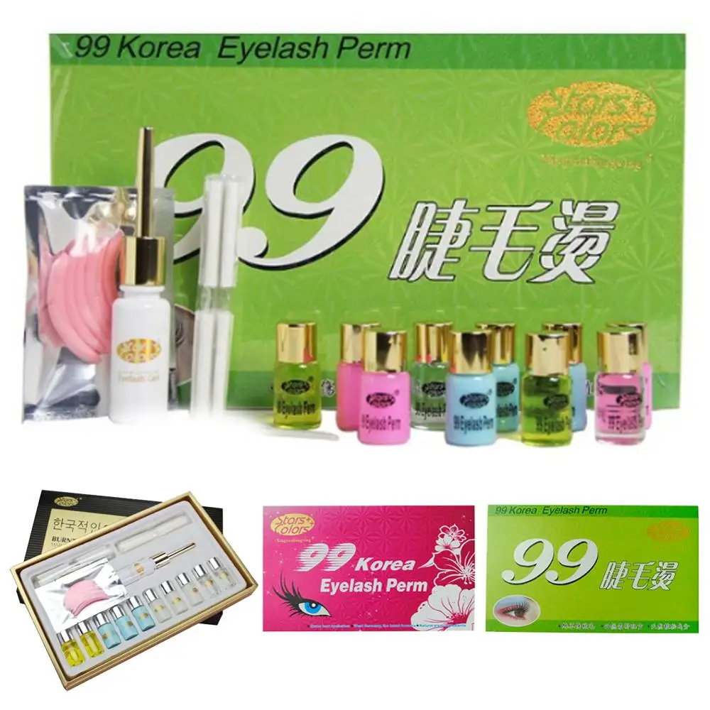 Набор для подтяжки ресниц Перманентная завивка и подтяжка косметический набор