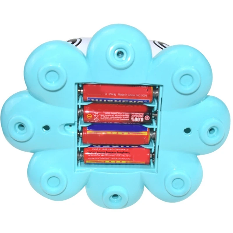 

B36E Flashing Bubble Maker Outdoor Toys Octopus Bubble Machine with Sound & Light
