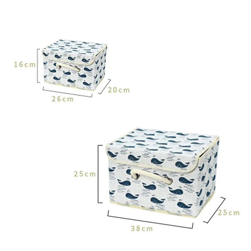 

Desktop Storage Box Waterproof Toy Sundries Storage Basket Cosmetic Jewelry Underware Storage Organizer Office Stationery
