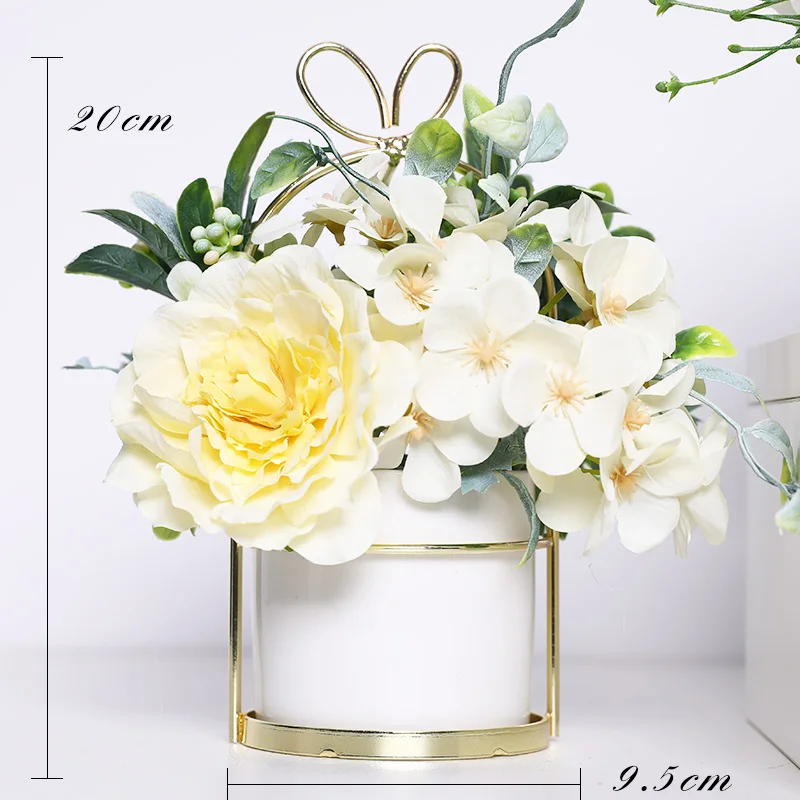 Набор горшков для цветов в Европейском стиле искусственный набор ваза