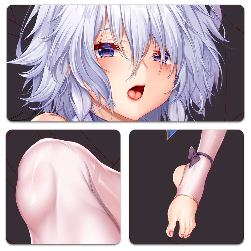 Оригинальный аниме Touhou Project пикантные Izayoi Сакуя дакимакура с обниматься тела