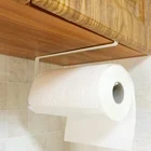 Бумага держатель для туалетной бумаги железа Краски повесить Полотенца ткани пищевая пленка стойка для кухни ванной комнаты туалетный шкаф двери держатель инструменты