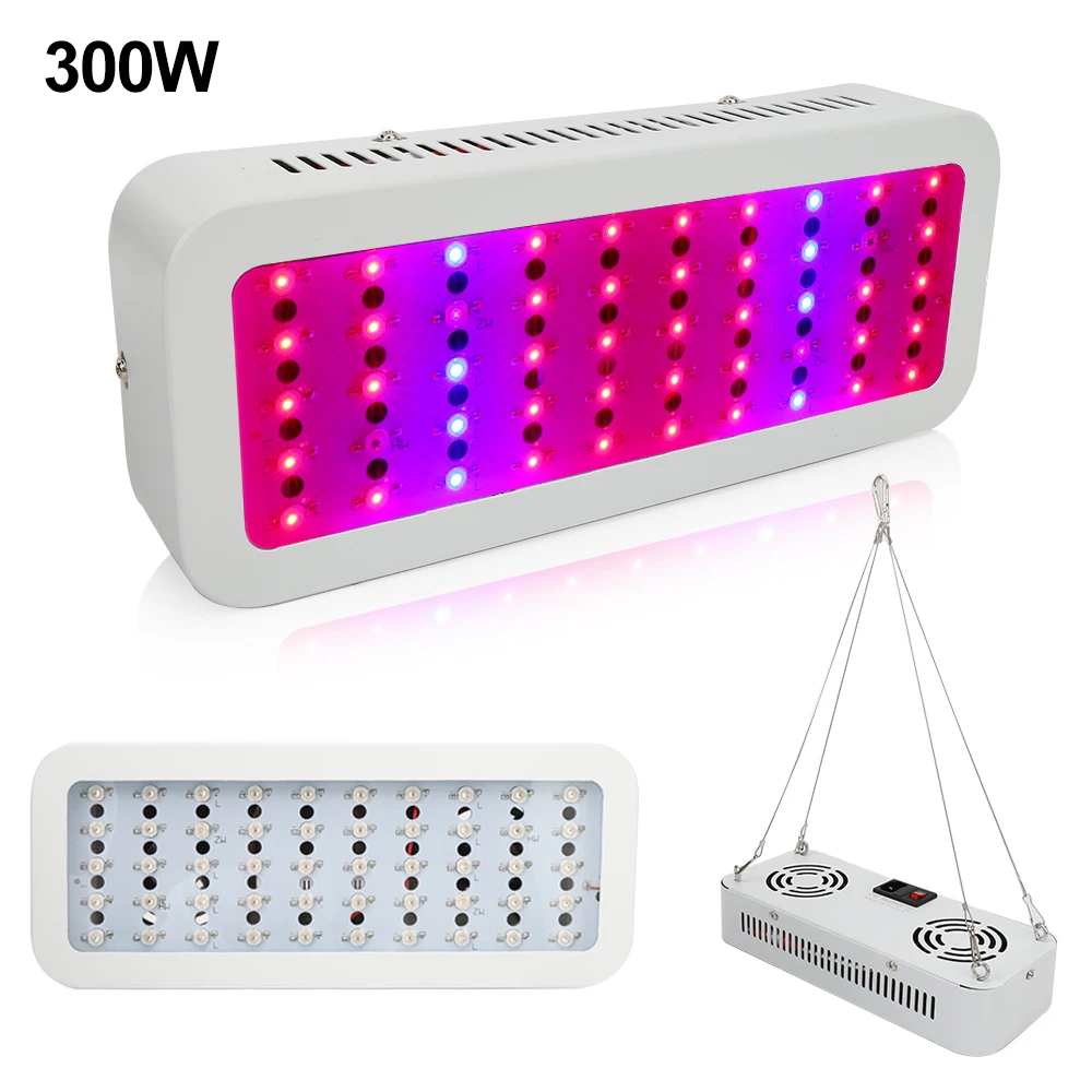 Лампа светодиодная полного спектра для выращивания растений 1200 Вт 1600 2 шт. -