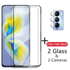 Закаленное стекло 4 в 1 2.5D для Tecno Camon 18 Premier, защитная пленка для экрана Camon 18 Premier