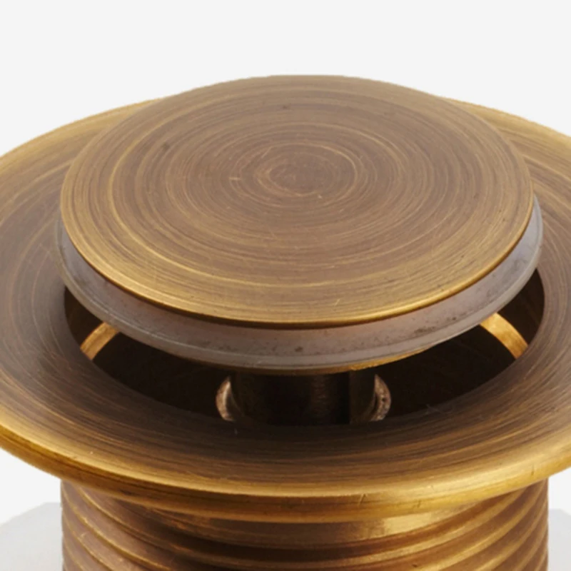 Топ-Ванная комната сосуд вверх раковина сливной фильтр Флип Топ стопор для