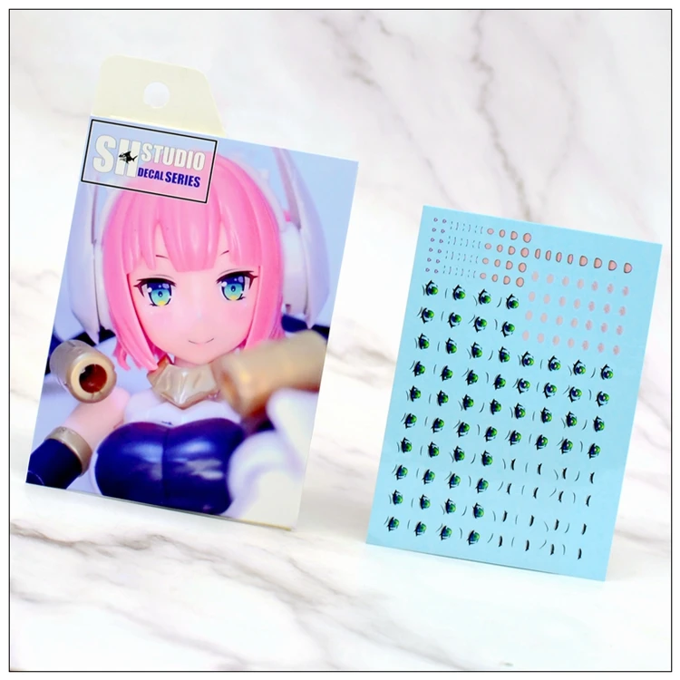 SH Studio переводная наклейка серии глаз Vol.4 на масштаб 1/12 ASRA Bullet Knight mobile suit girl kids toys |