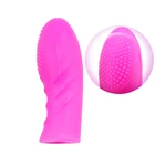 Вибратор на палец для стимуляции клитора и точки G, массажер для оргазма, мастурбатор, товары для взрослых