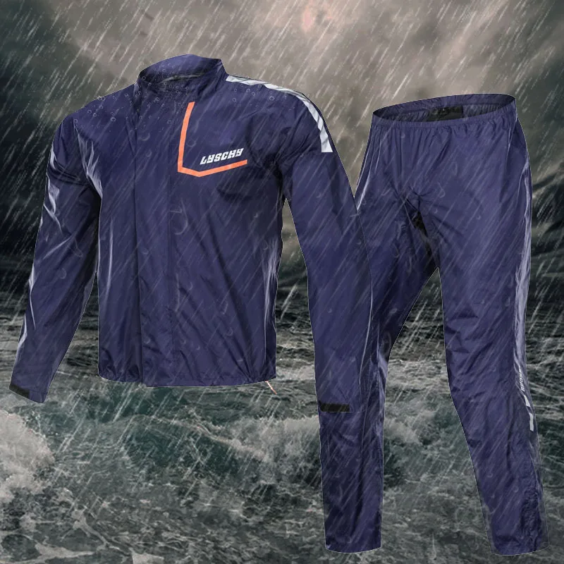 Супер водонепроницаемый светоотражающий нейлоновый дождевик для мотокросса