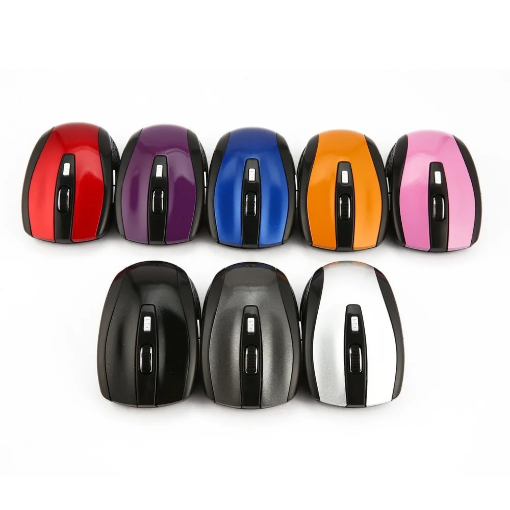 

2.4GHz Wireless Mouse Portable Intelligent Gaming Mouse Optical Rolling Gamer Mice USB Receiver for PC Laptop Computer