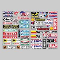2pcs a lot of pvc waterproof stickers decals for car motorcycle scooter moped accessories and decoration products