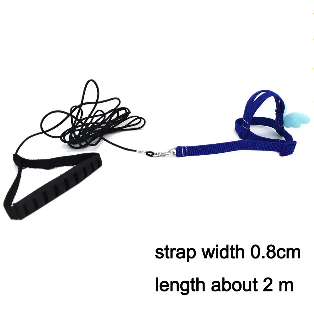 Попугая шлейка для птицы и поводок Летающий веревка ремни тренировок на улице