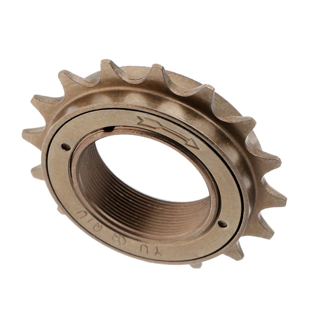 

16 Teeth 34MM Single Sprocket Cassette Screw Ring With Freewheel