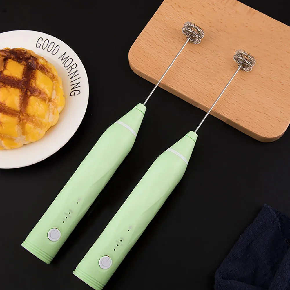 

Automatic Electric Milk Frother Portable Handheld Foam Maker Blender Egg Beater Milk Cappuccino Frother Kitchen Whisk Tool