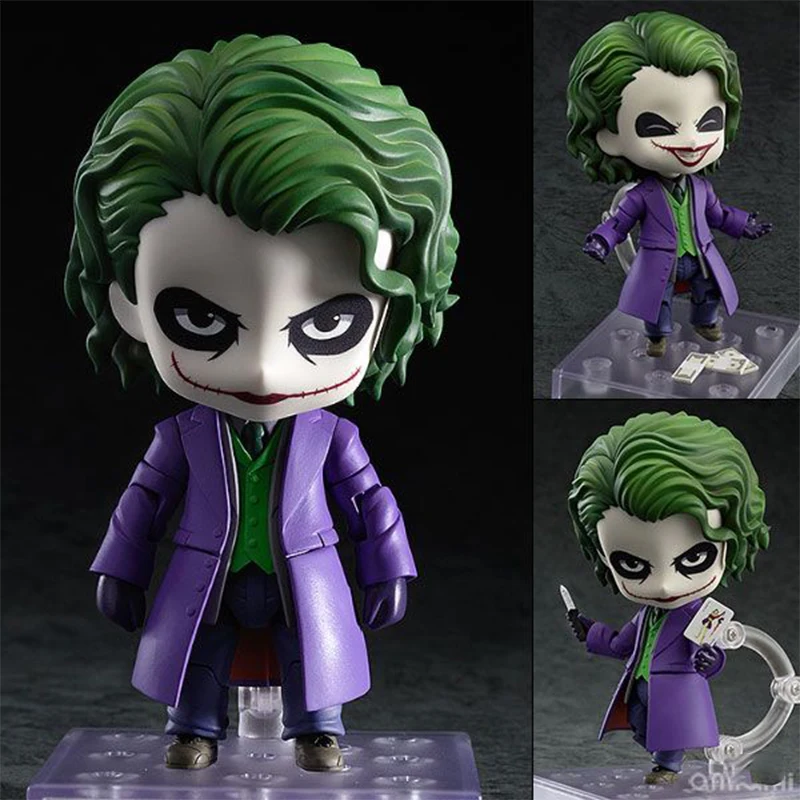 

​The Dark Knight movie Anime the joker 566# Figures PVC 10cm Action Figure Q.ver Collectible Model Toys Doll