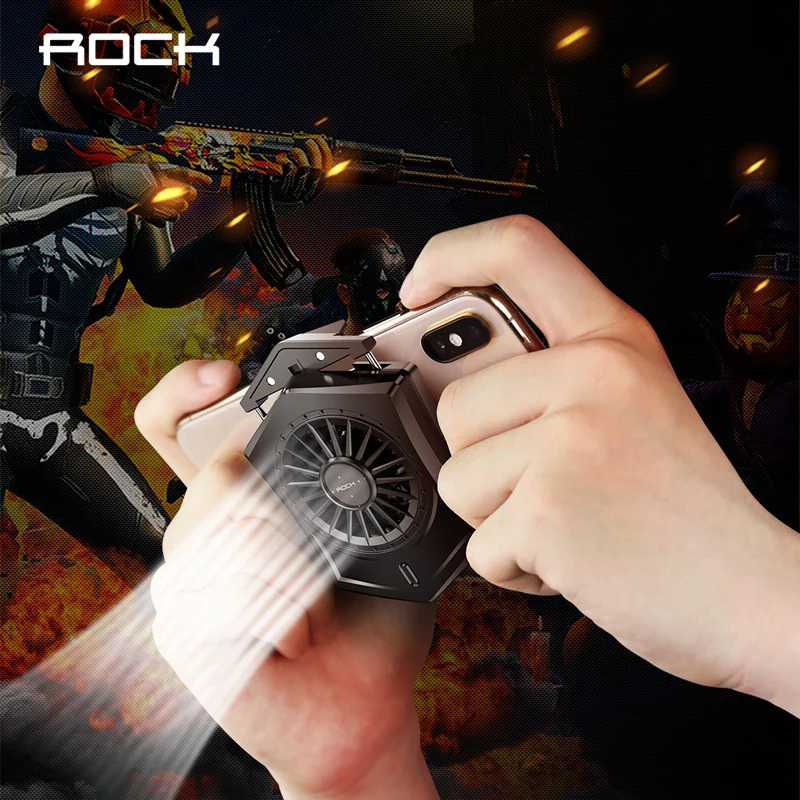 Универсальный мобильный телефон USB кулер ROCK выдвижной охлаждающий вентилятор