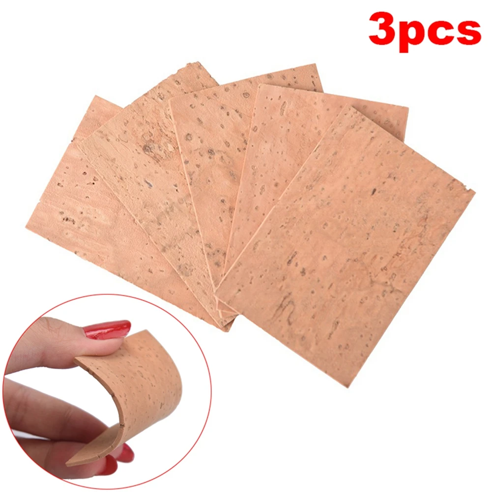 

3pcs/pack Saxophone Corks Soprano/ Tenor/ Alto Neck Cork Saxophone Parts Musical Instrument Accessories 60x40x2mm
