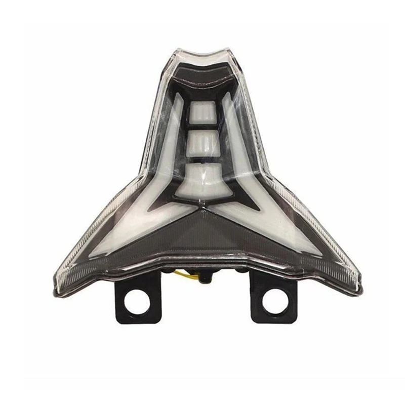 Светодиодный задний фонарь для мотоцикла со встроенным стоп светильник сигналом