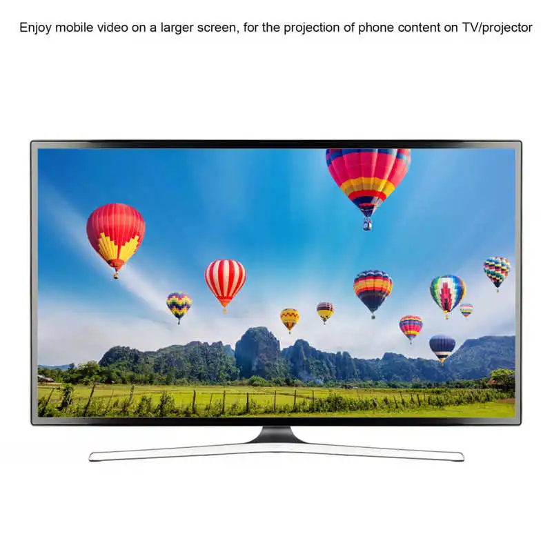 Беспроводной адаптер HDTV для IOS 11 Pro/XS /8 Samsung S8/S9/S10/S20 ABS Новый | Компьютеры и офис