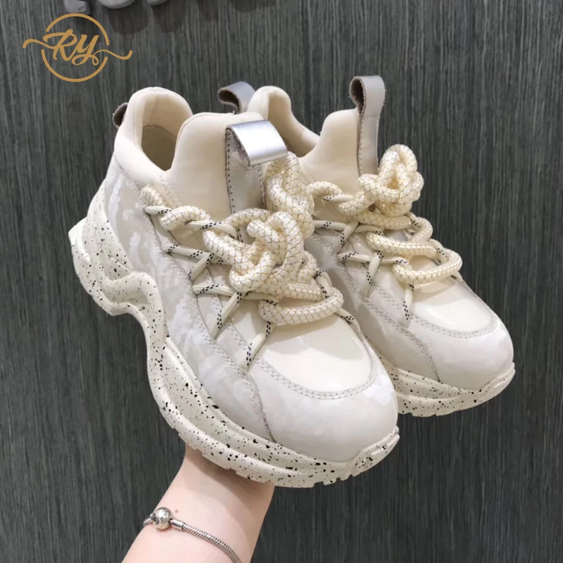 RY-RELAA женские кроссовки коллекция 2018 года модные роскошные Брендовые туфли из