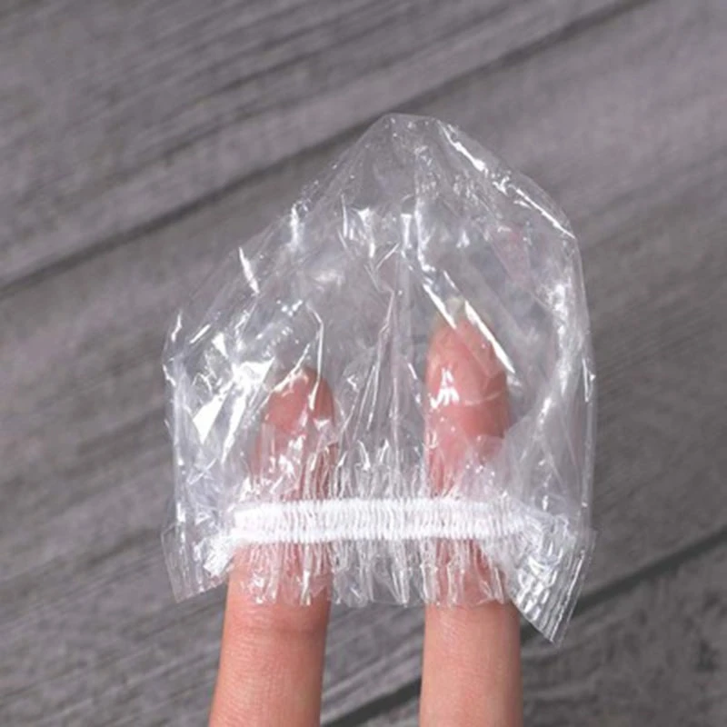 

300Pcs Disposable Clear Ear Protectors LDPE Waterproof Ear Caps Hair Dyed Ear Covers Ear Shields for Barber Home