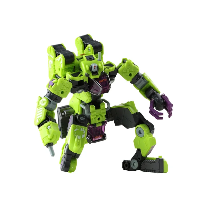 

【In Stock】52Toys MegaBox MB-12DE Landbreaker Elite Action Figure Robot Toys Transformation Cube Model Gift