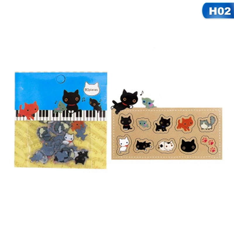 Горячая продажа милый мультфильм животное съемный мобильный телефон наклейки