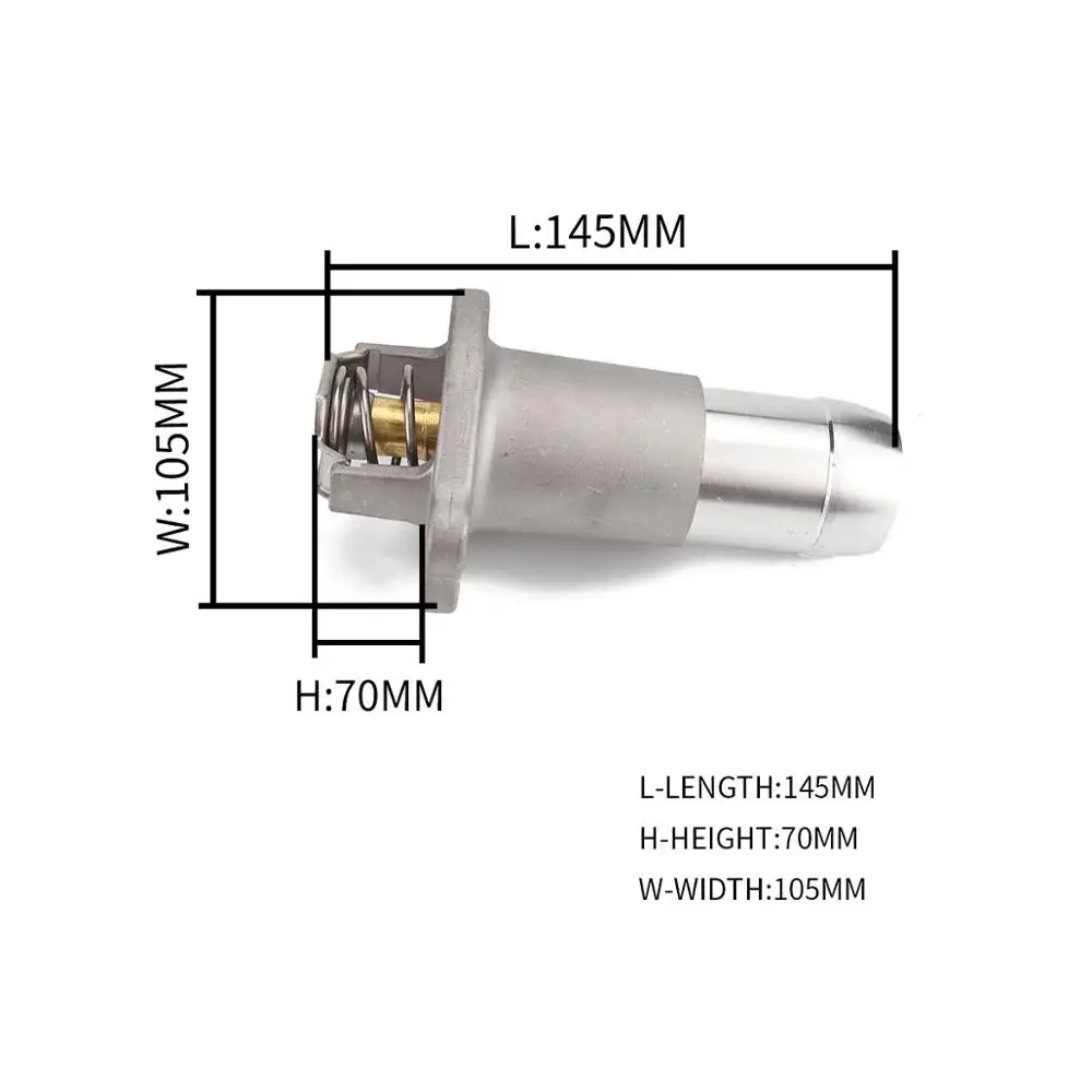 Автоматический термостат Cssembly для Бьюика Шевроле GMC HUMMER ISUZU OE: 12622316 набор