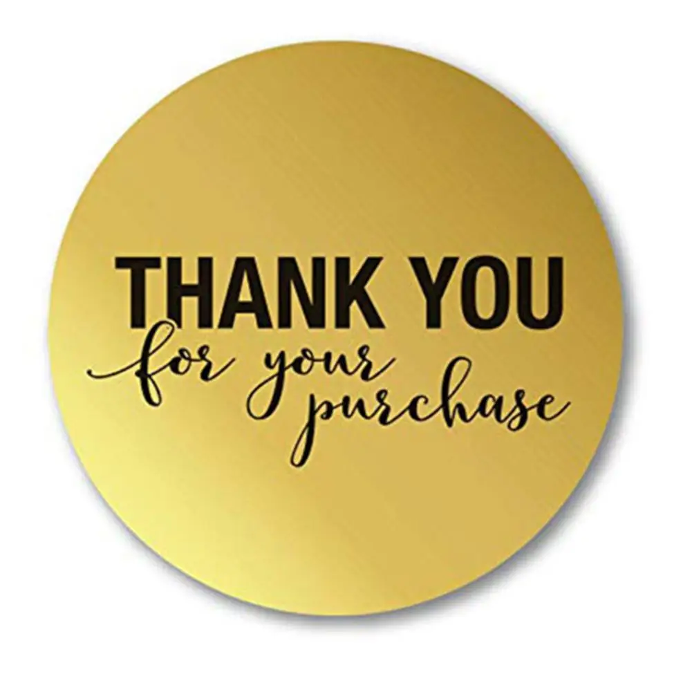 500 шт круглая наклейка из золотистой фольги бумажное полотенце корпоративная
