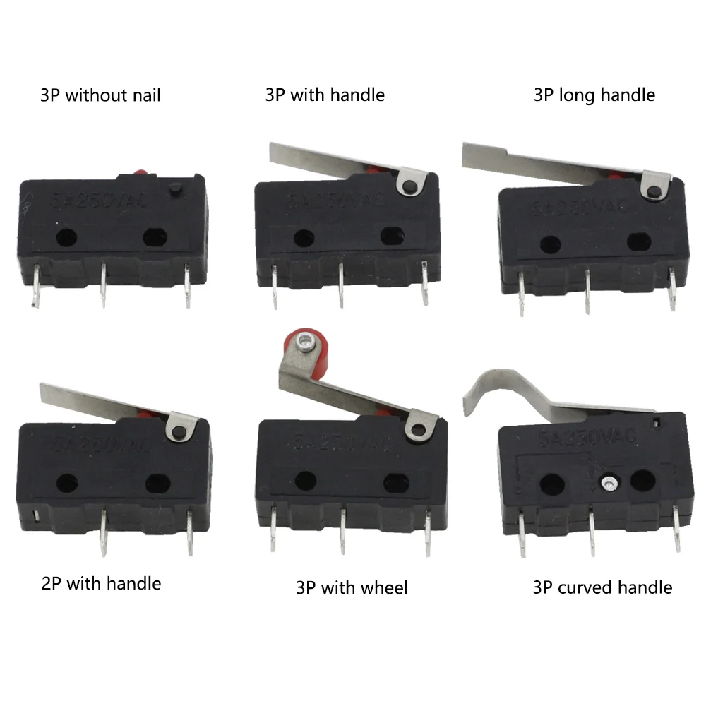 60 шт. Микро выключатель/коробка концевой выключатель 5 А В переменного тока KW11-3Z