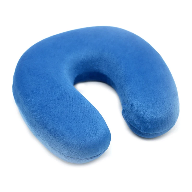 Пенная Подушка с запоминанием подушка u образной Форма дорожные подушки для шеи