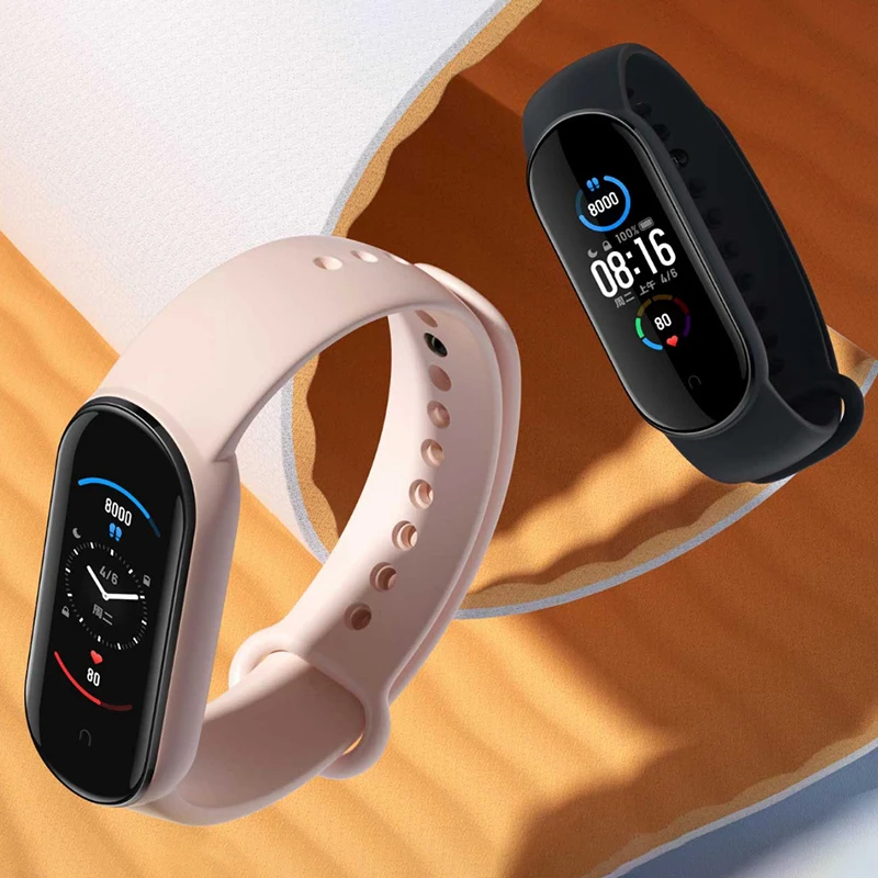 Ремешок силиконовый для Xiaomi Mi Band 5 4 3 сменный Браслет мужчин и женщин | Электроника