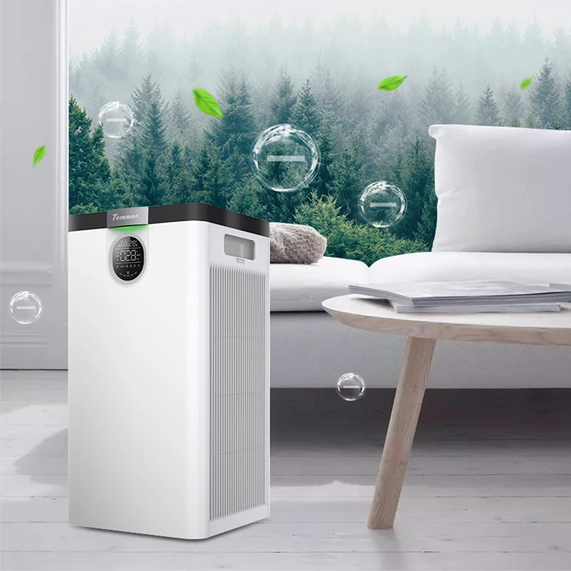 

99.99% sterilization rate Air purifier home bedroom formaldehyde smog pm2.5 odor sterilization mute C50 vertical suitfor 10-60m2