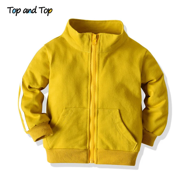 Топ и Модный хлопковый унисекс Детский Повседневный комплект одежды свитшот на